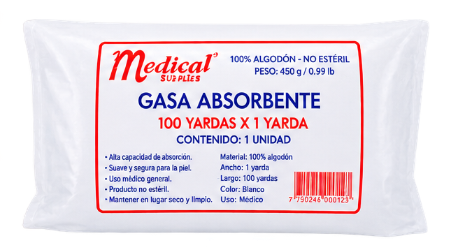 GASA X 100 YARDAS