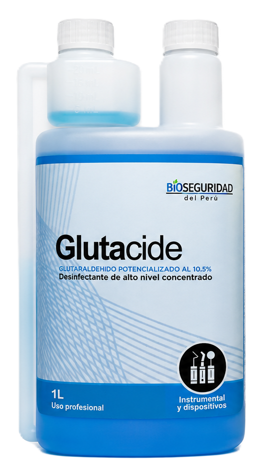 GLUTARALDEHIDO AL 10.5% SOLUCION X 1 LT - GLUTACIDE