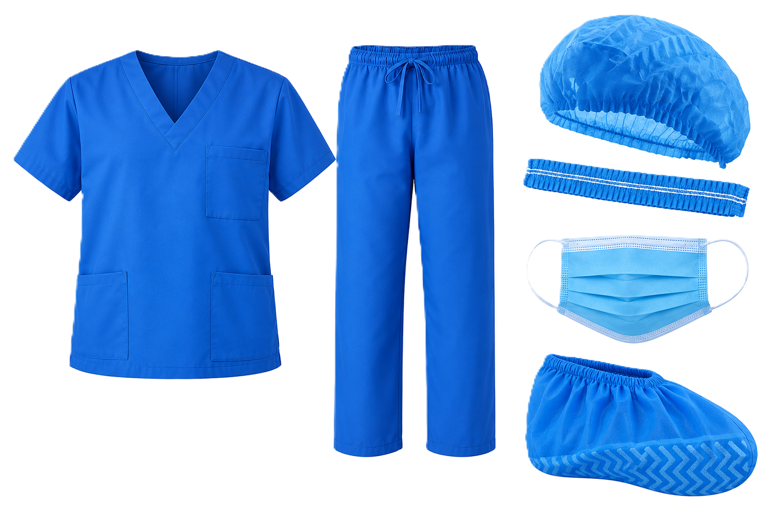 KIT DE CIRUJANO X 5 PZAS TALLA L