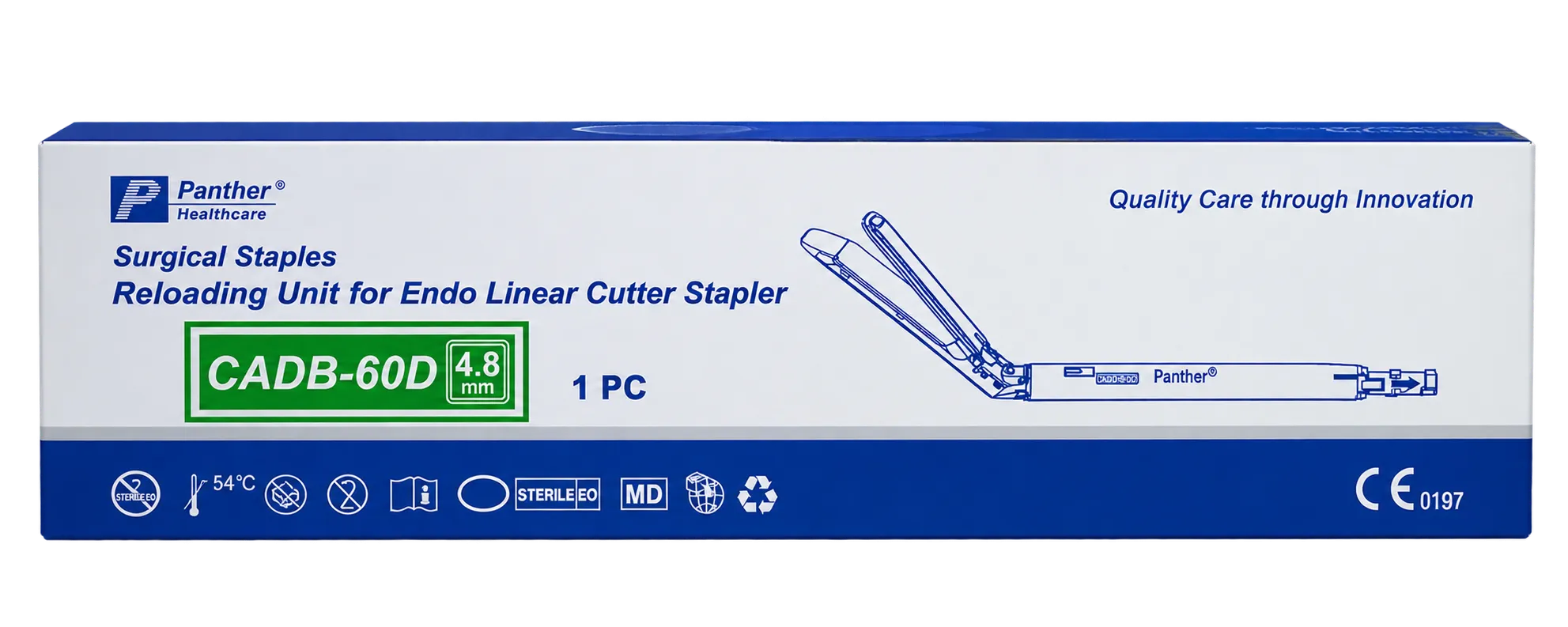 RECARGAS DE USO UNICO PARA GRAPADORAS DE CORTES LINEAL DE 4.8 MM