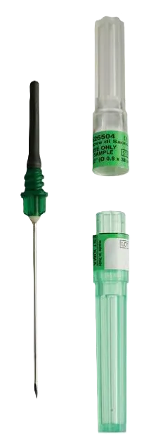 AGUJA VACUTAINER PARA LA TOMA Y RECOLECCION DE SANGRE 21G X 1 1/2 X 100 UND - V-NEEDLE