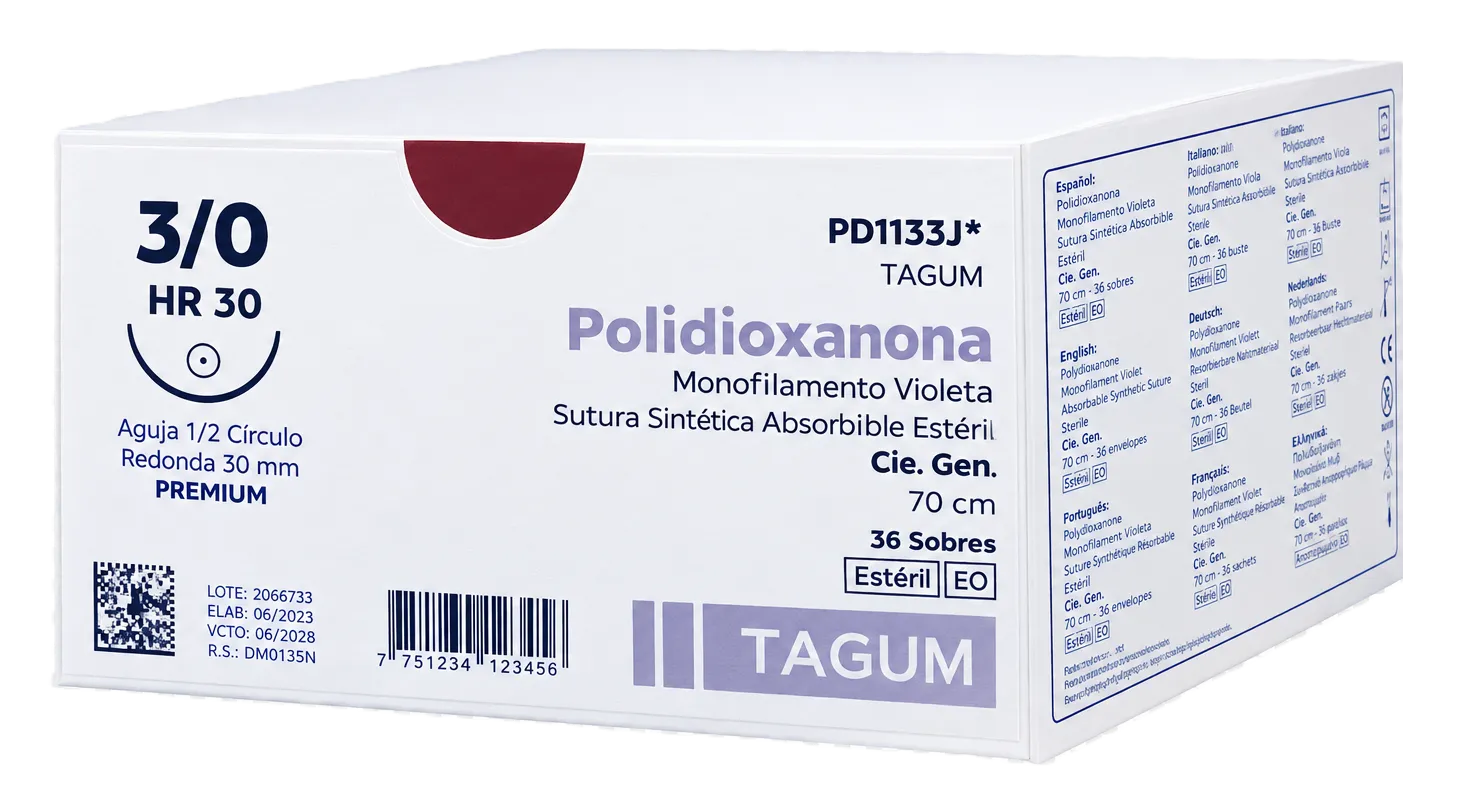 POLIDIOXANONA 3/0 HR 30