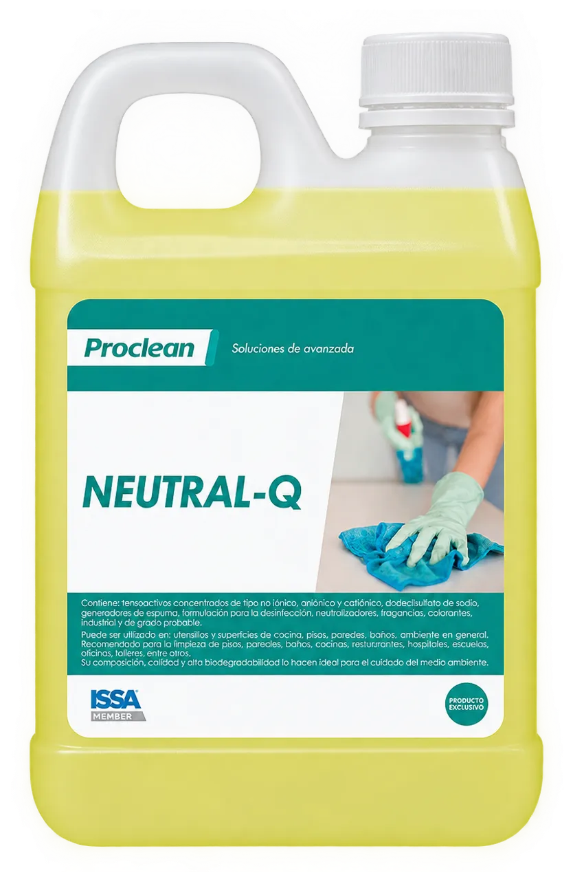 DESINFECTANTE DE AMONIO CUATERNARIO - NEUTRAL Q