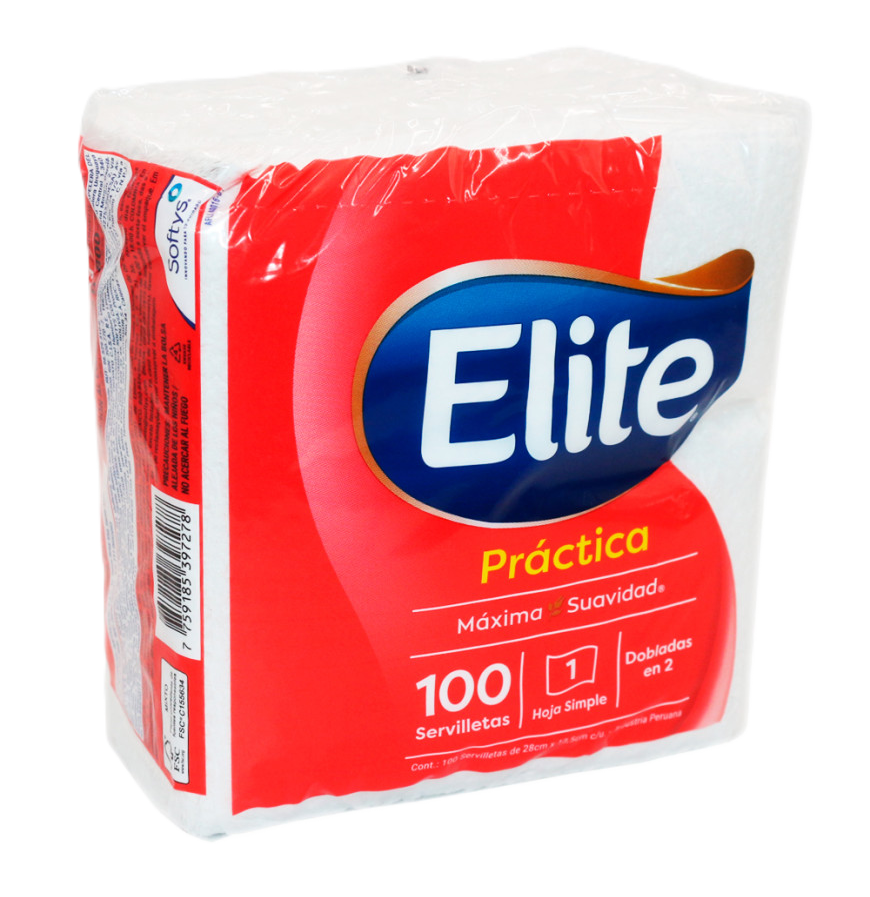 SERVILLETAS X 100 UND